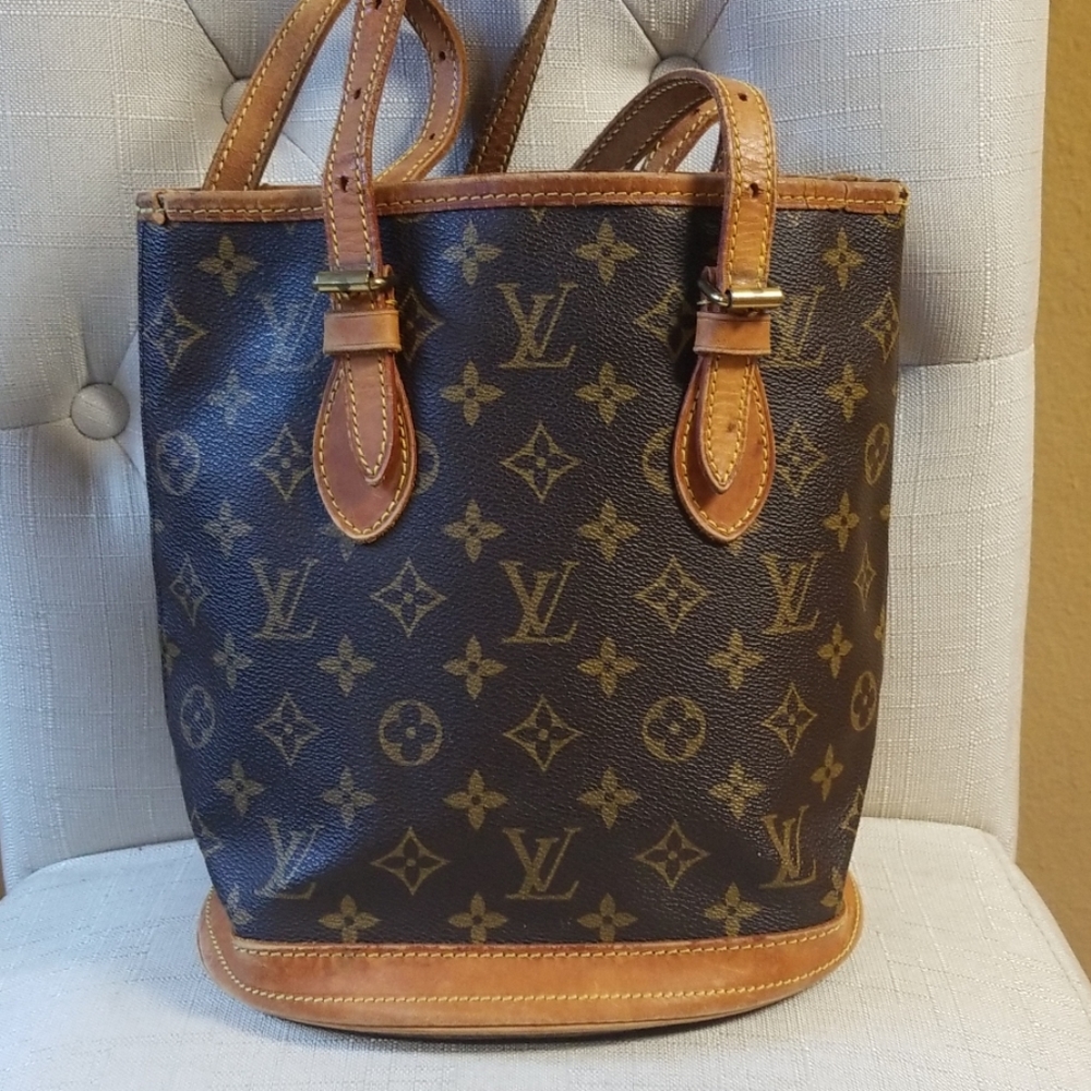 Louis Vuitton Monogram Brown and Tan Bag